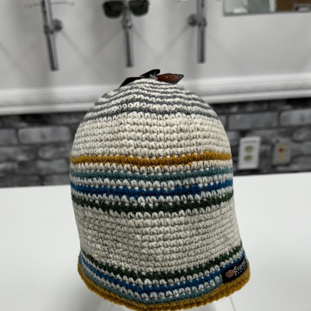 Striped Knit Beanie